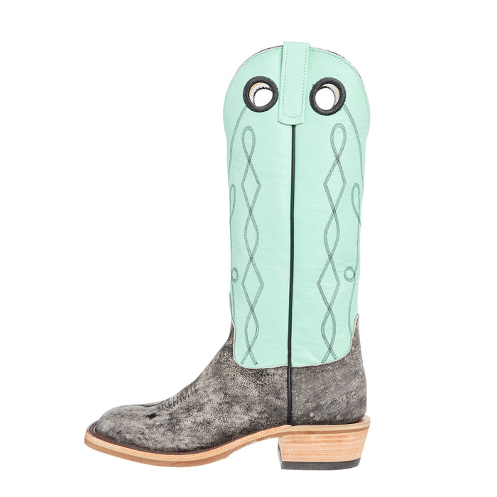 Anderson Bean Men`s Ride Ready Grey Safari Giraffe 15in Mint Glove Top Boot