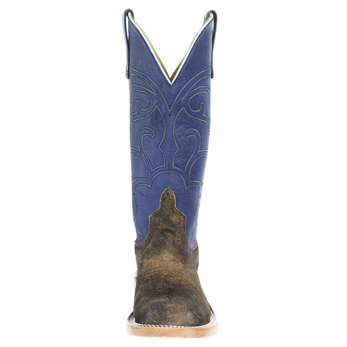 Anderson Bean Women`s Ride Ready Feral Sow Vamp 13In Royal Blue Wyoming Top Boot