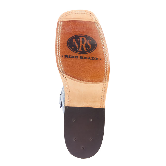 Anderson Bean Women`s Ride Ready Feral Sow Vamp 13In Royal Blue Wyoming Top Boot