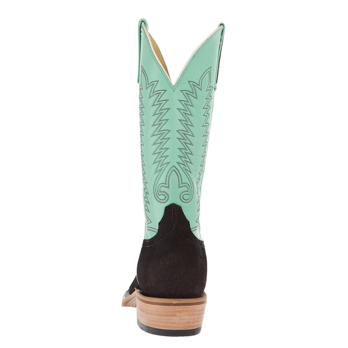 Anderson Bean Men`s Ride Ready Chocolate Buffed Elephant Vamp 13in Mint Glove Top