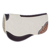 Reinsman Limited Edition 3/4 Inch Apex Dropped Rigging Barrel Racing Felt Saddle Pad