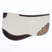 Reinsman Limited Edition 3/4 Inch Apex Dropped Rigging Barrel Racing Felt Saddle Pad