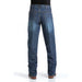 Men's Black Label Relaxed Fit Dark Stonewash Jeans