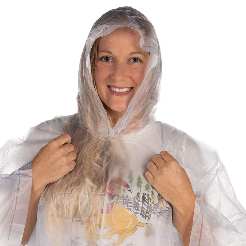 Partrade Trading Corporation Clear Rain Poncho