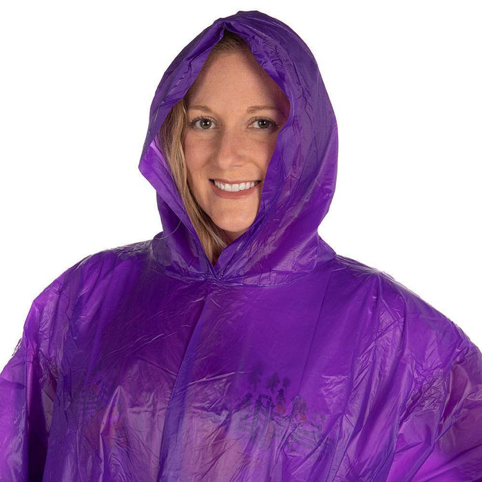 Partrade Trading Corporation Purple Rain Poncho