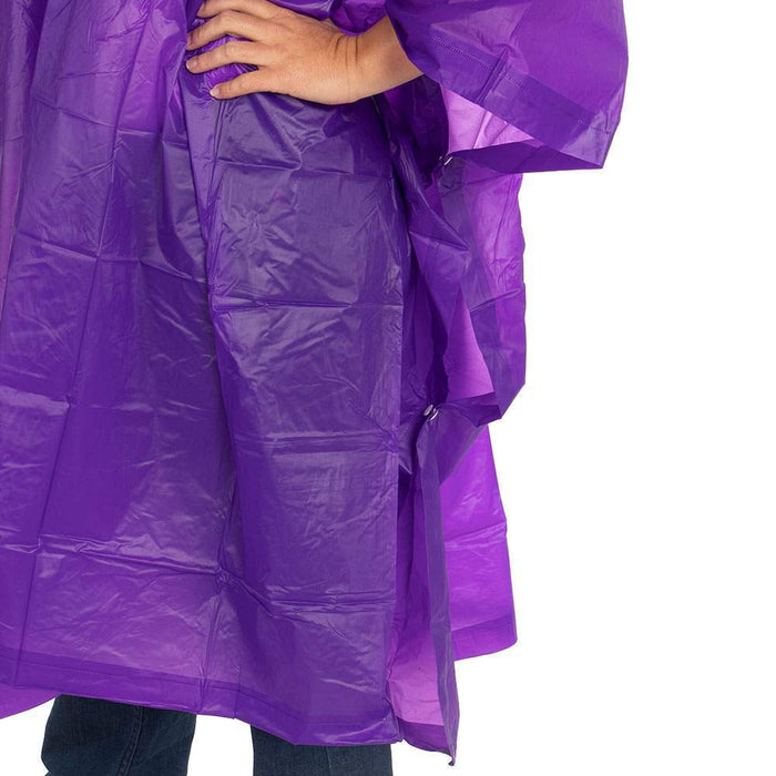 Partrade Trading Corporation Purple Rain Poncho