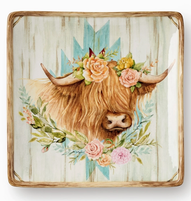 Certified International Corp Rosewood Ranch Salad Plate Set of 4