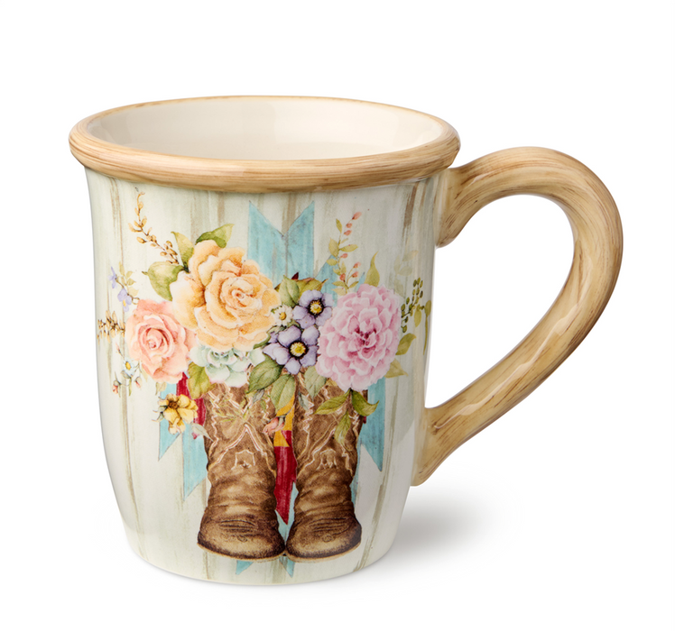 Certified International Corp Rosewood Ranch Mug Set of 4