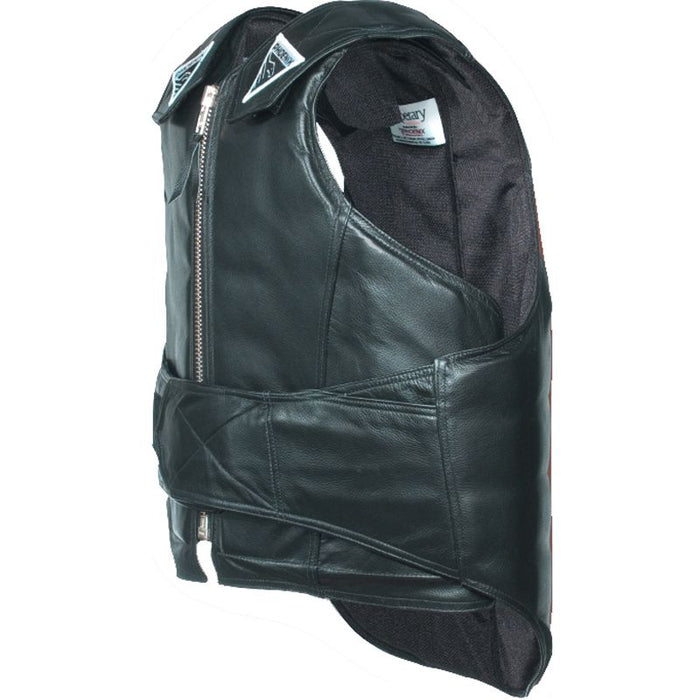 Rough Stock Rider Protective Leather Vest