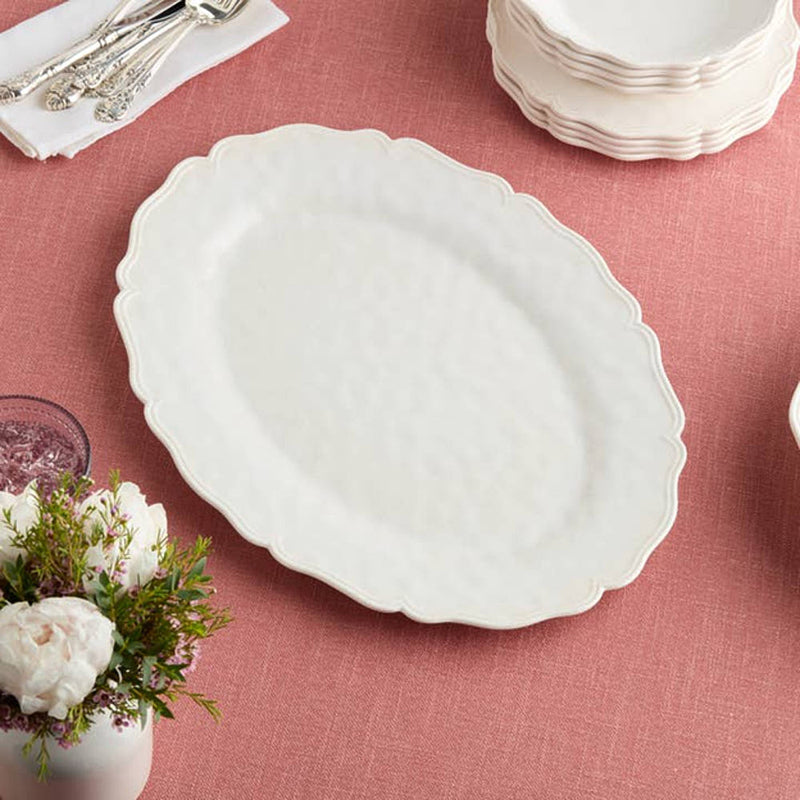 Certified International Corp Isabella Cream Oval Platter