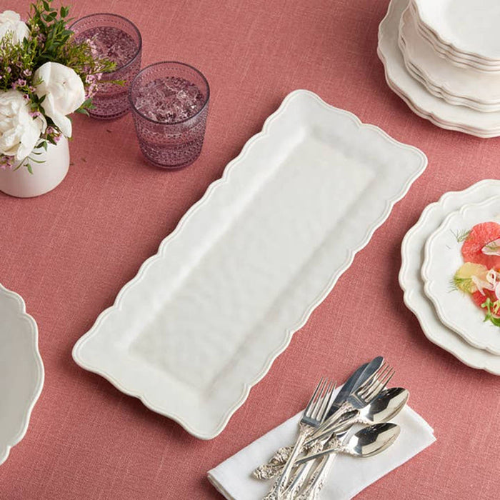 Certified International Corp Isabella Cream Rectangular Platter
