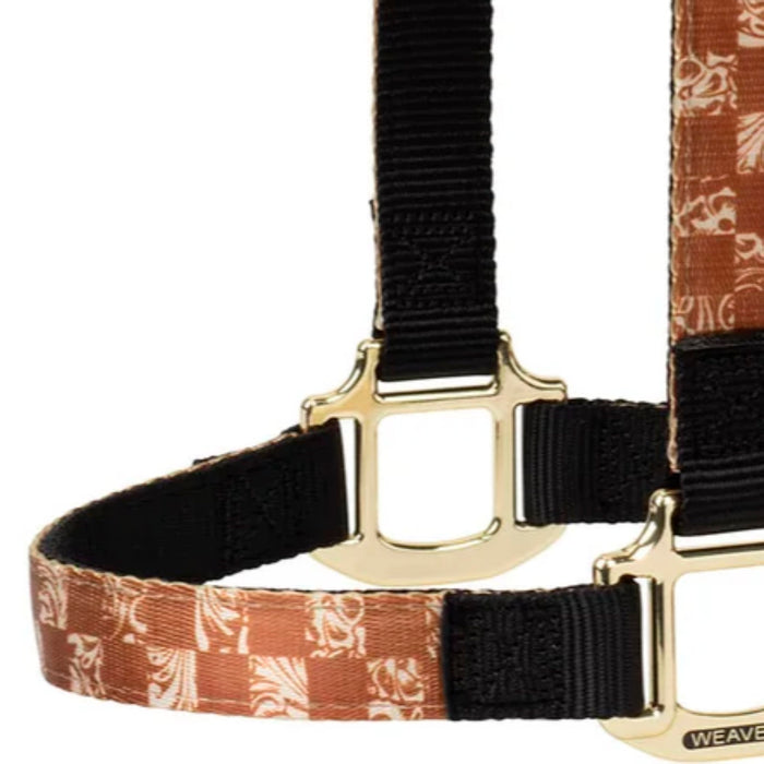 Weaver Leather Checkerboard Patterned Adjustable Nylon Halter
