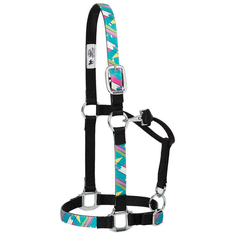 Weaver Leather Nylon Patterned Adjustable Horse Halter
