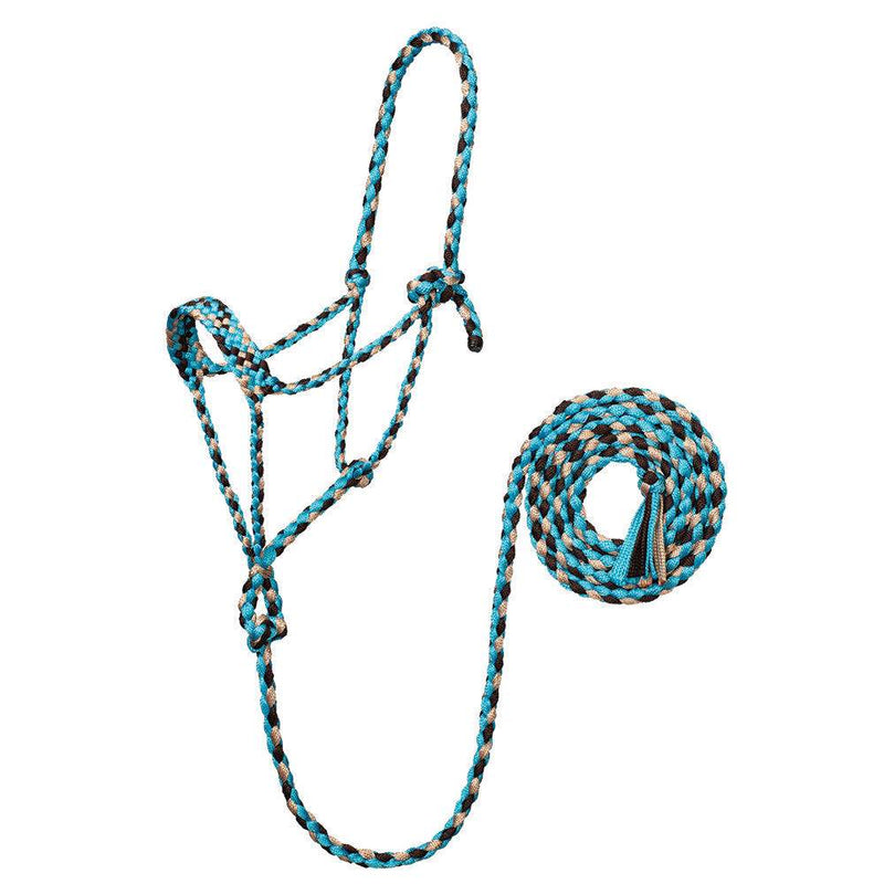 Weaver Leather Braided Rope Halter With Lead