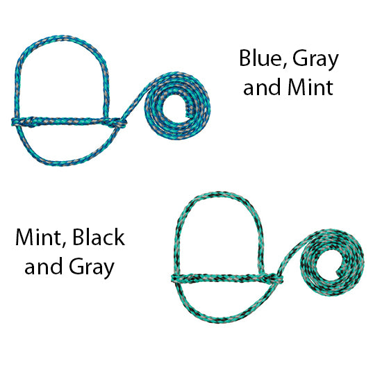 Weaver Livestock Leather Poly Rope Goat/Sheep Halter