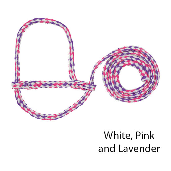 Weaver Livestock Leather Poly Rope Goat/Sheep Halter
