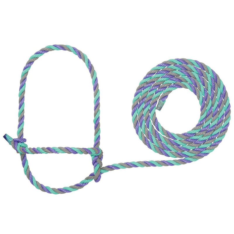 Weaver Livestock Leather Poly Rope Halter Cow