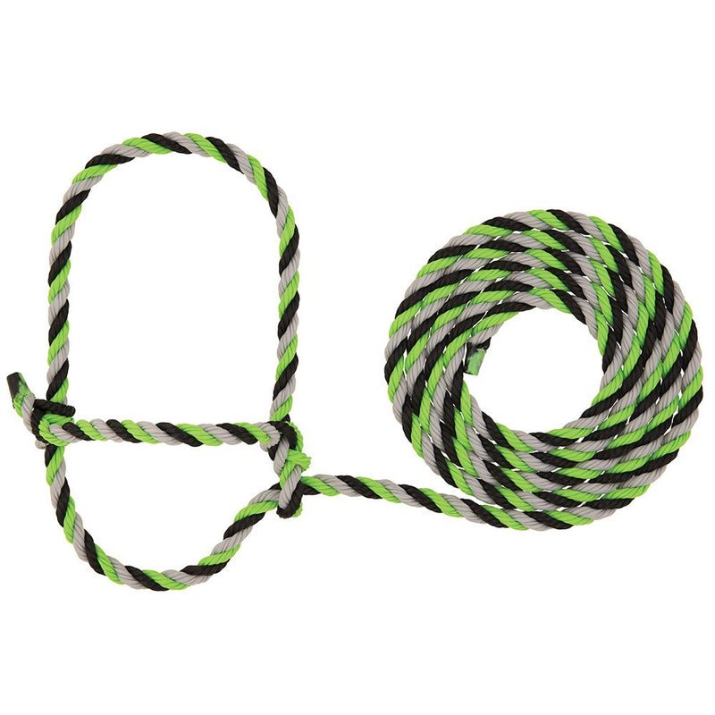 Weaver Livestock Leather Poly Rope Halter Cow