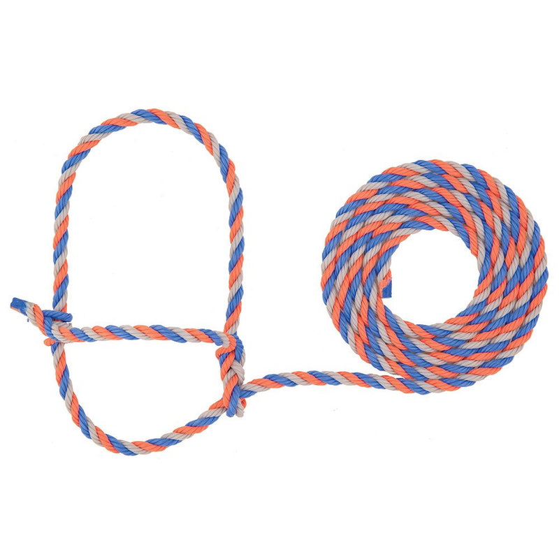Weaver Livestock Leather Poly Rope Halter Cow
