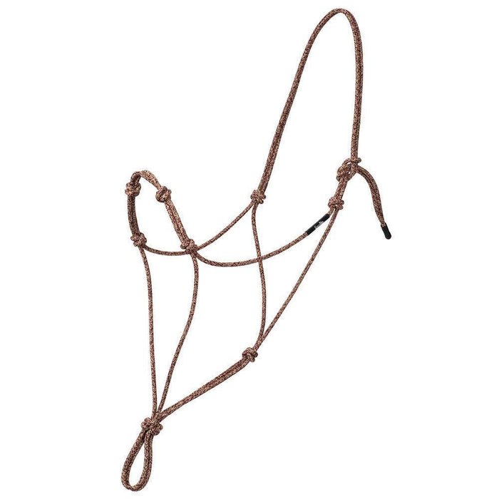 thumbnail image 2 of Weaver Leather Silvertip Rope Halter - Four Knot Design For Horses 2 of 12