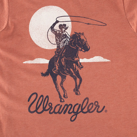 Wrangler Men's Roper Redwood Tee