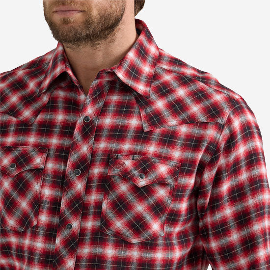 Wrangler Retro Ruby Ranch Flannel Shirt