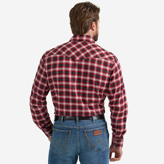 Wrangler Retro Ruby Ranch Flannel Shirt