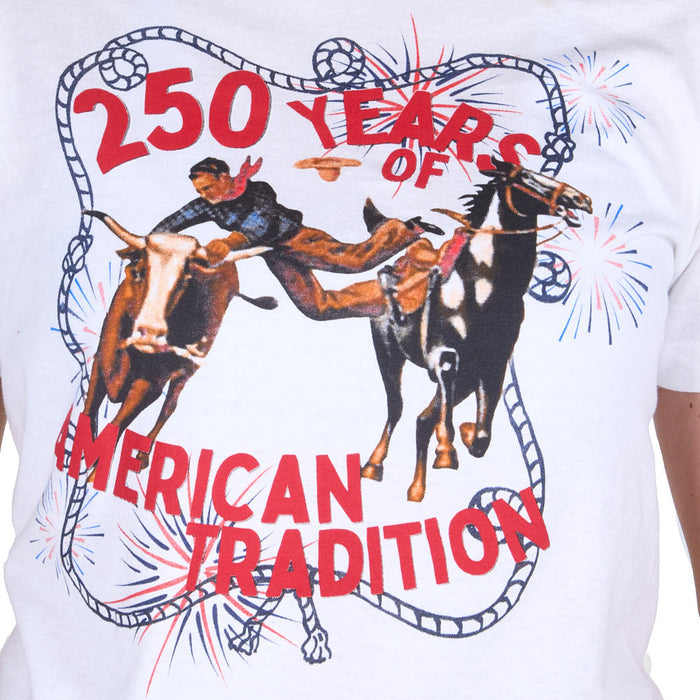Rodeo Quincy Women's 250 Years of Tradition Tee Shirt