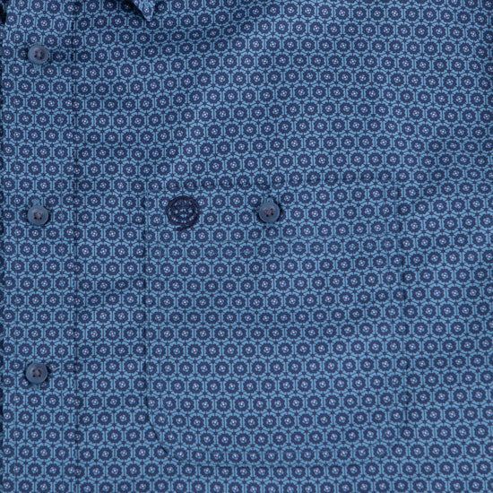 Wrangler Men's George Strait Long Sleeve Button Down