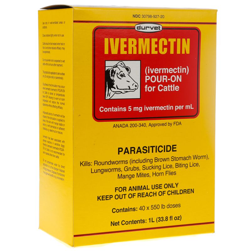 Ivermectin Pour On Dewormer 1 Liter