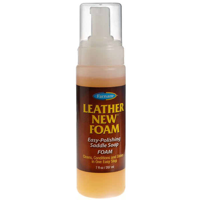 Leather New Easy-Polishing Saddle Soap Foam 7oz