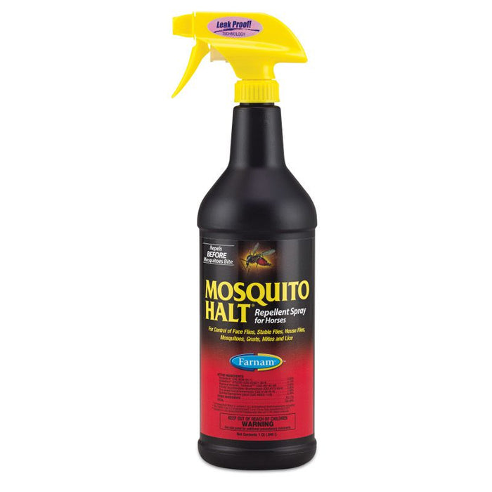 Mosquito Halt Equine Repellent Spray 32oz