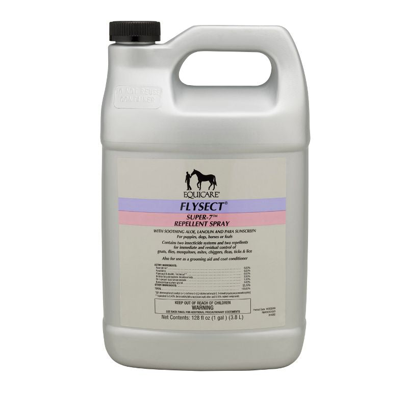 Equicare Flysect Super-7 Repellent Spray Gallon Refill