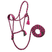 Weaver Leather Ecoluxe Braided Rope Halter with 8ft Lead