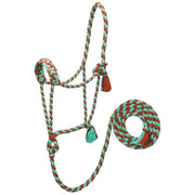 Weaver Leather Ecoluxe Braided Rope Halter with 8ft Lead