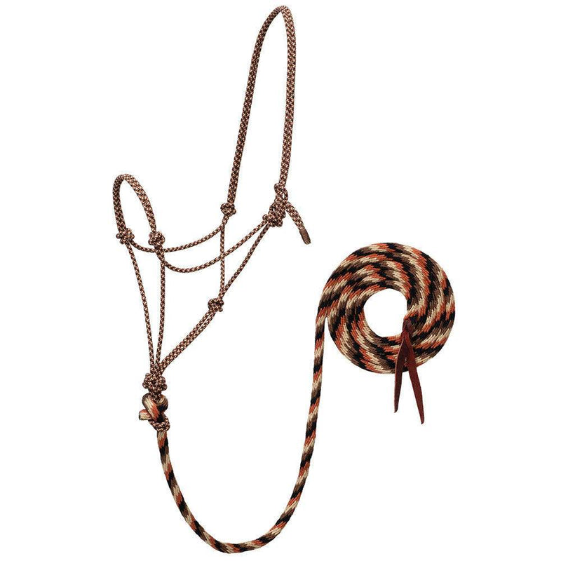 Weaver Leather Ecoluxe Bamboo Rope Halter with 10ft Lead