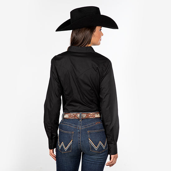 Wrangler Retro Soild Black Top