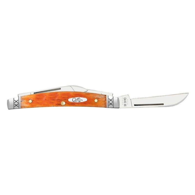 Case Cayenne Bone Crandall Jig Small Congress (6468 SS)Embellished Bolsters