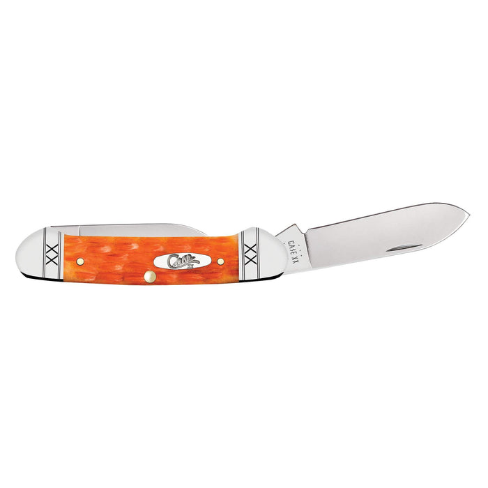 Case Cayenne Bone Crandall Jig Canoe (62131 SS) Embellished Bolsters