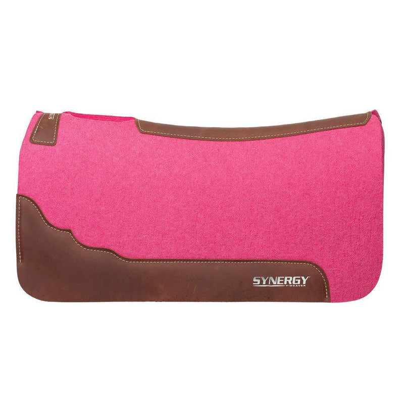 Weaver Leather 1in Synergy Contoured Steam Pressed Merino Wool Felt Saddle Pad