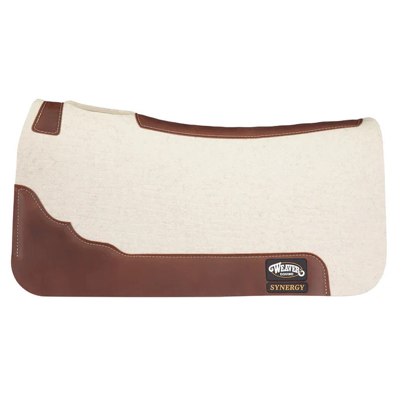 Weaver Leather Synergy Natural Merino Wool Felt Saddle Pad