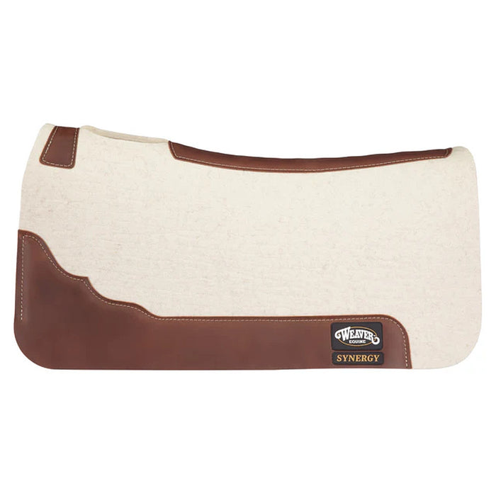Weaver Leather Synergy Natural Merino Wool Felt Saddle Pad