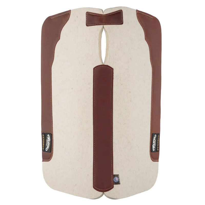 Weaver Leather Synergy Natural Merino Wool Felt Saddle Pad