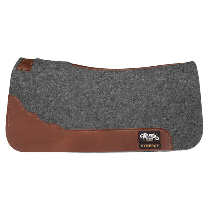 Weaver Leather Synergy Charcoal Merino Wool Felt Saddle Pad
