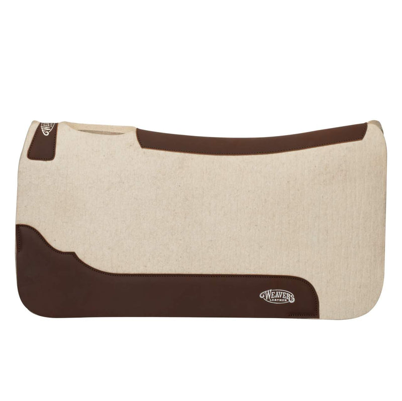 Weaver Leather 1in Contoured Steam Pressed Felt 28x30 Saddle Pad