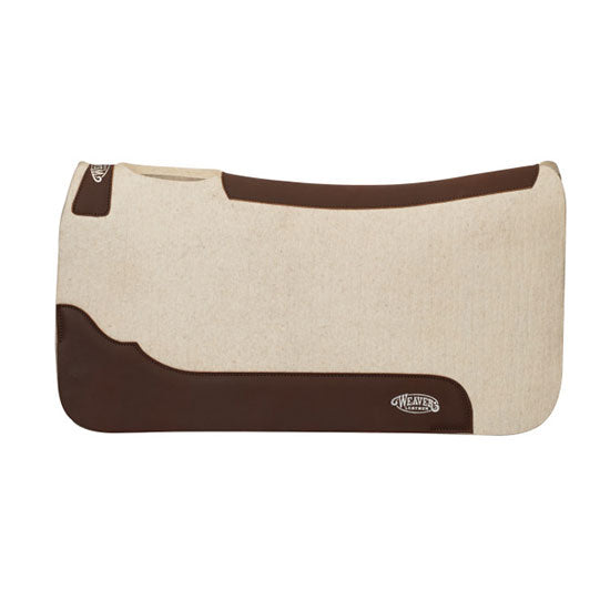 Weaver Leather 3/4in Contoured Steam Pressed Felt 28x30 Saddle Pad