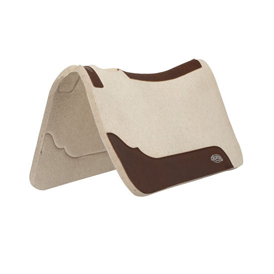 Weaver Leather 1in Contoured Steam Pressed Felt 31x32 Saddle Pad