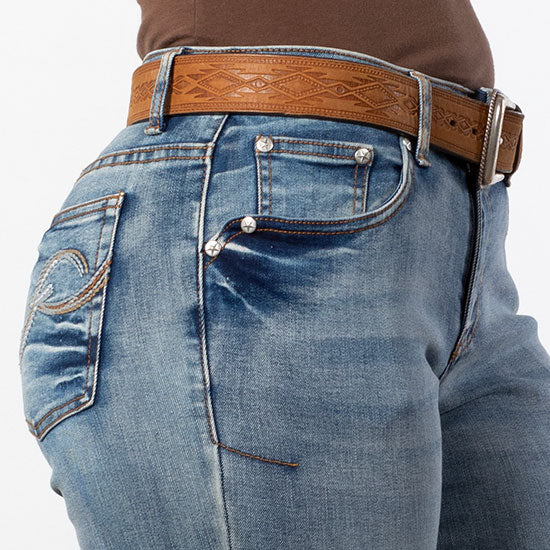 Superior Rod's Button Me Up Med Wash Jeans032