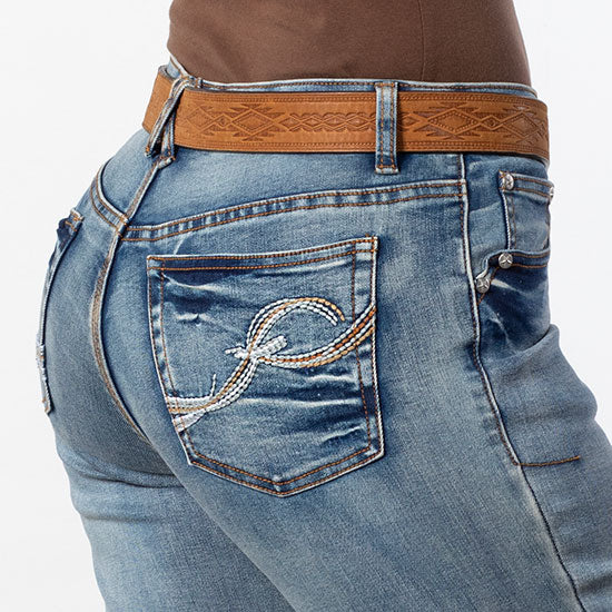 Superior Rod's Button Me Up Med Wash Jeans032