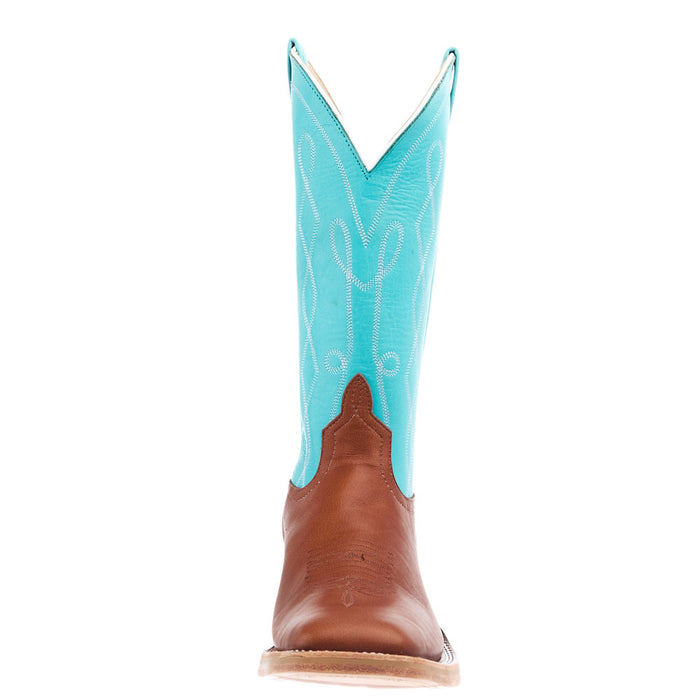 Anderson Bean Men's Ride Ready Brandy Ranch Hand Vamp 13in Dolphin Blu